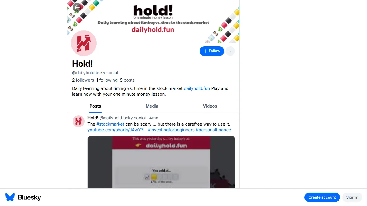 Will from Hold! - NYSE Stock Market Game to Play Daily screenshot