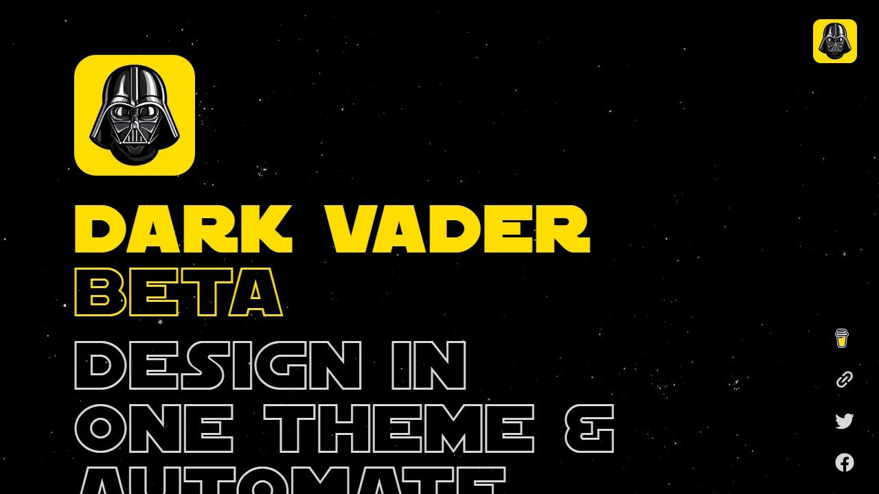 darkvader.zerox.me - Figma Plugins and Design Resources screenshot