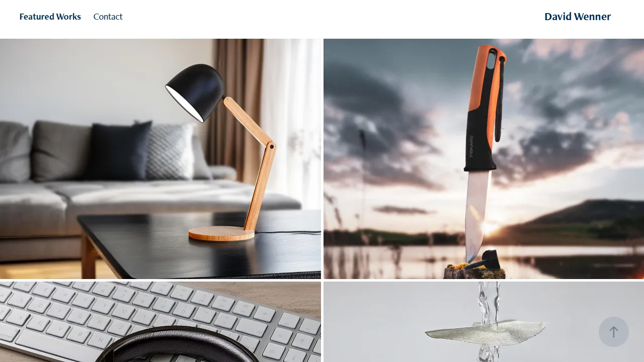 davidjohnwenner.myportfolio.com - Simple and Minimalist Expense Tracker App screenshot