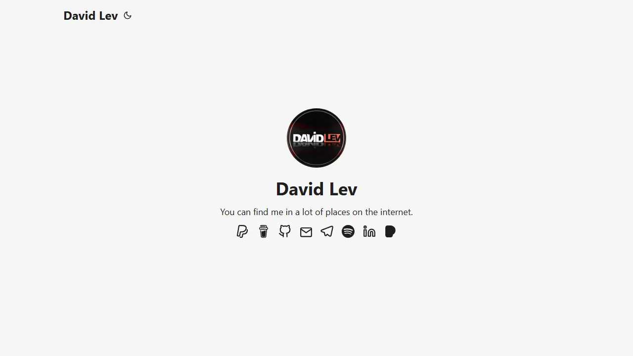 davidlev.dev - Supporting Open Source Projects screenshot