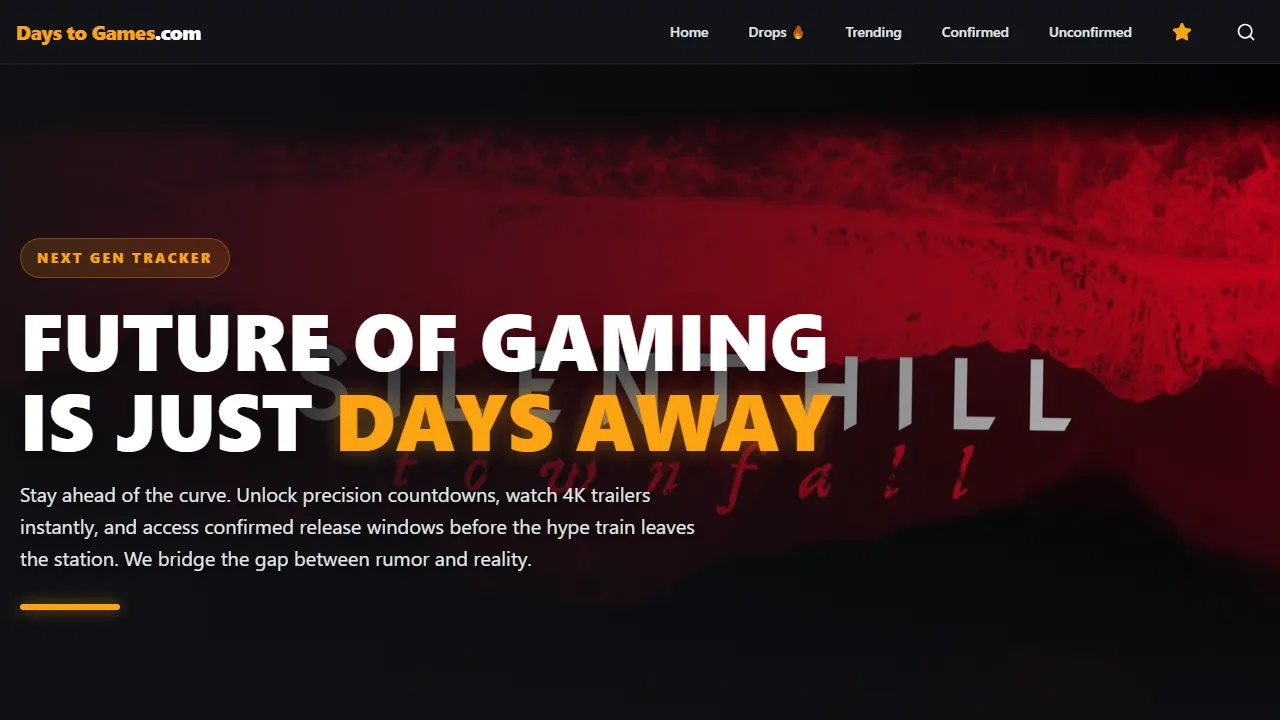 daystogames.com - Game Companion Tools and Resources Online screenshot