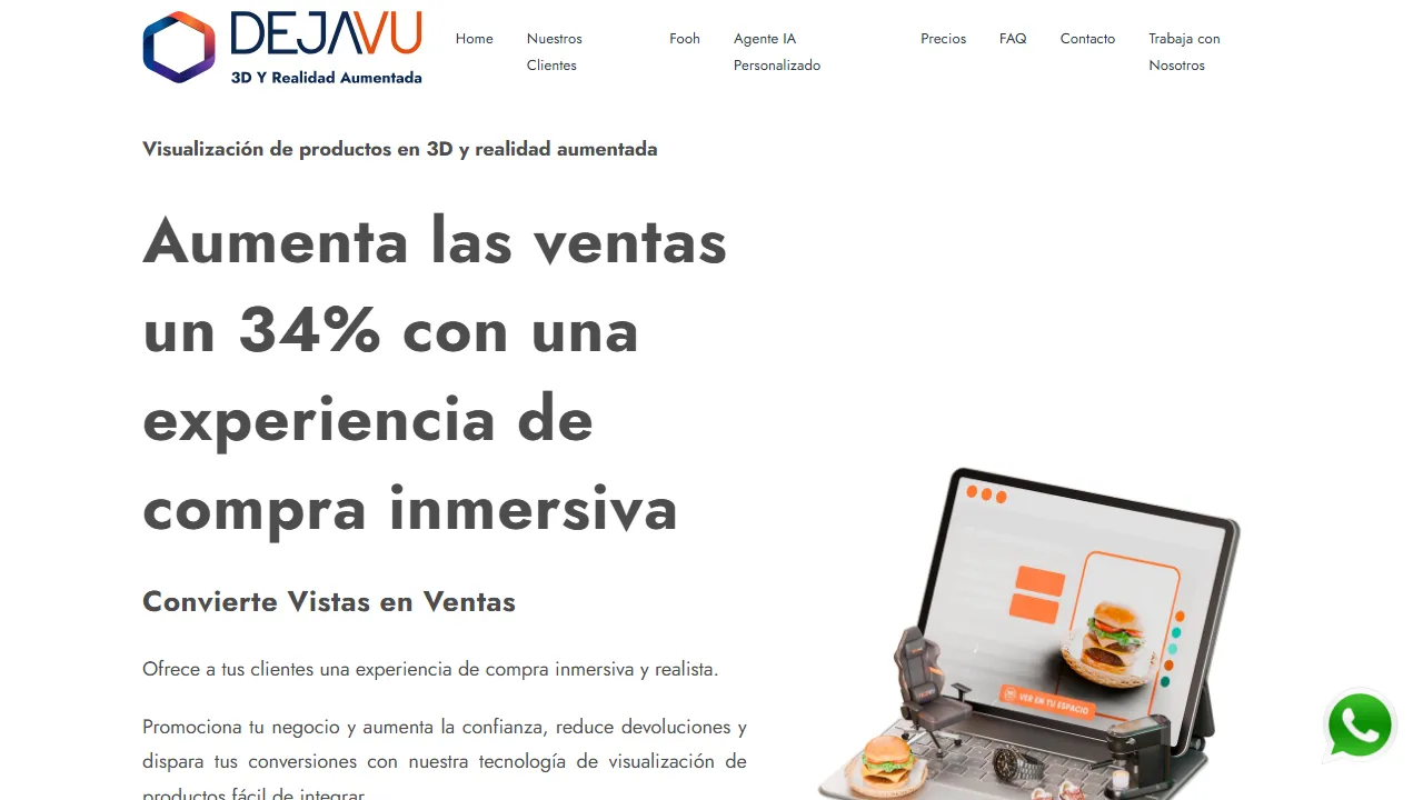 dejavu3d.com - 3D Model Marketplace for Digital Assets screenshot