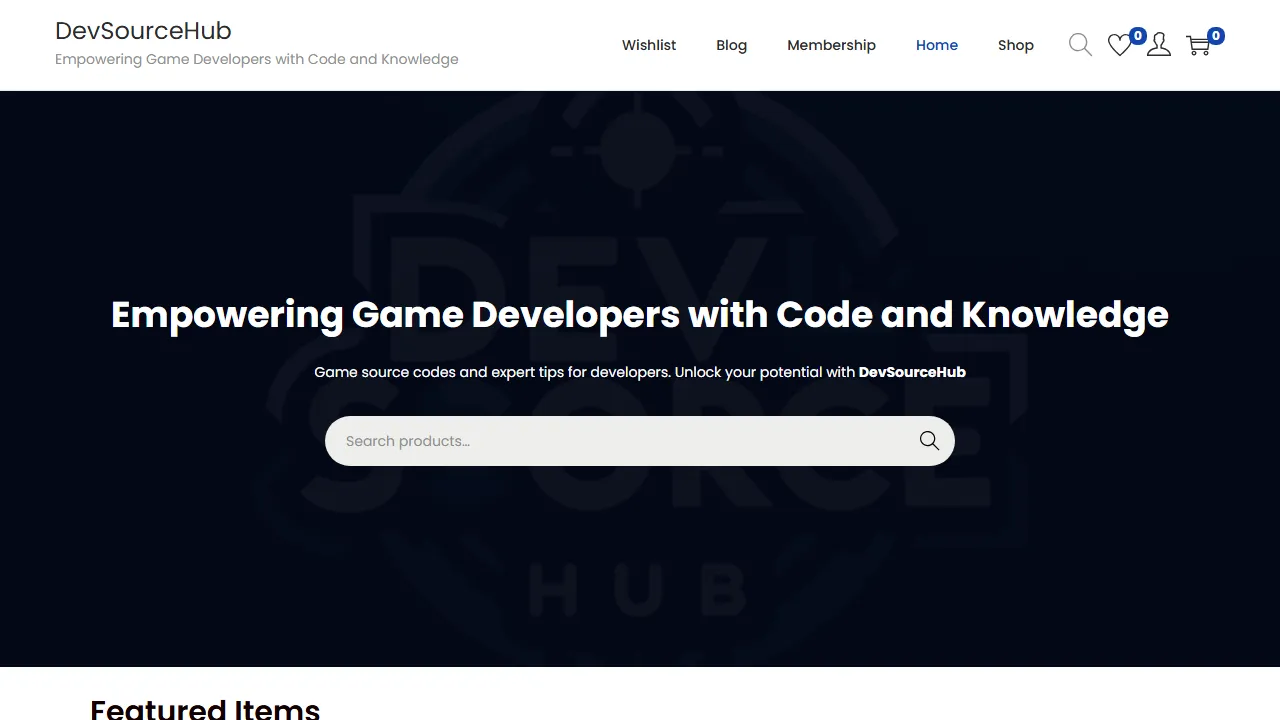devsourcehub.com - Game Source Codes and Expert Tips screenshot