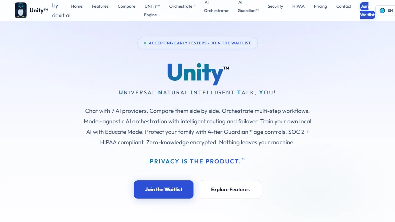 dexit.ai - Secure Password Manager and Digital Data Storage screenshot