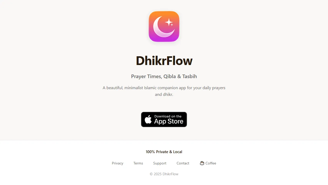 dhikrflow.com - Muslim Prayer and Dhikr Practice App screenshot