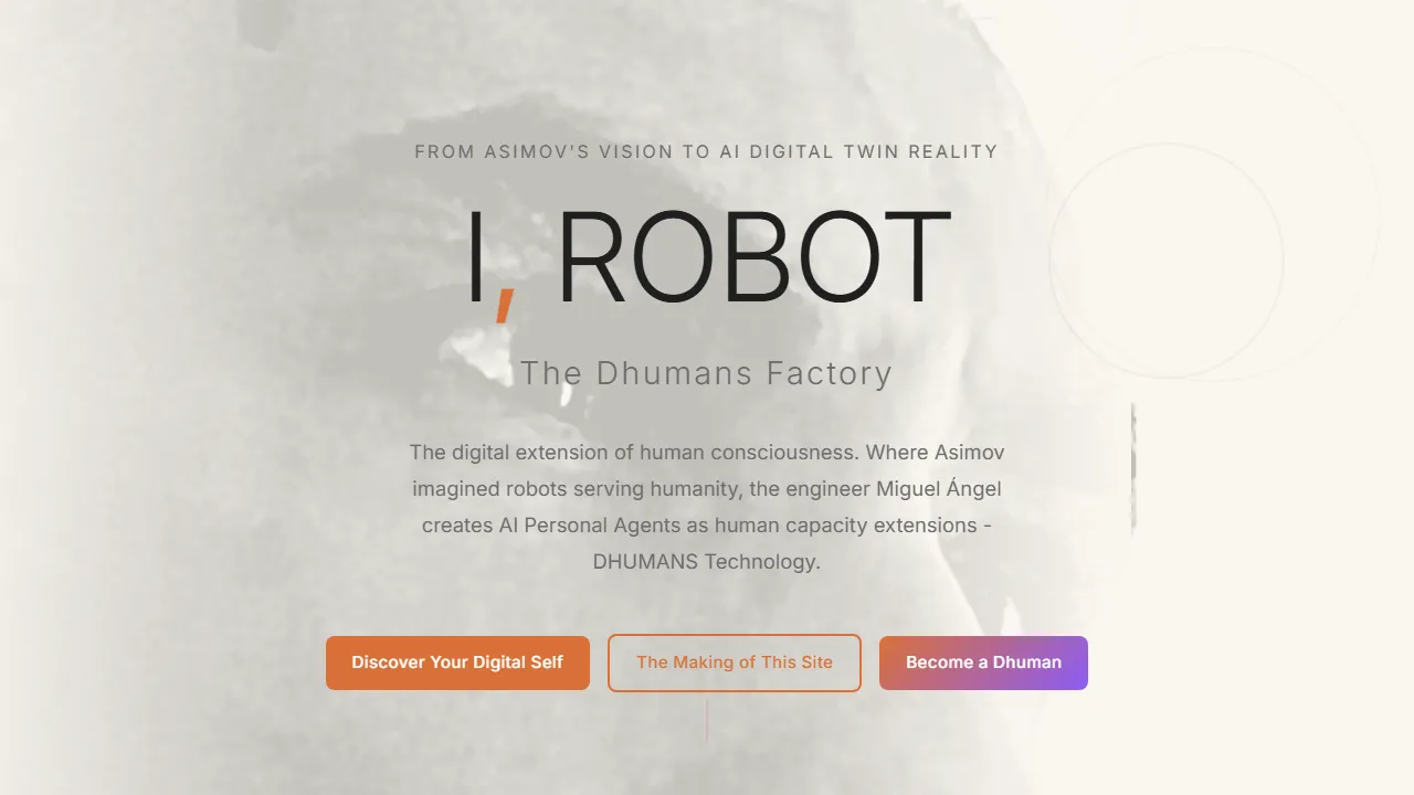 dhumans.ai - AI Personal Agents Platform For Everyone screenshot
