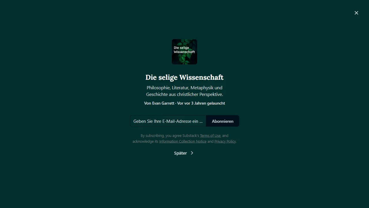 dieseligewissenschaft.substack.com - Chrome Notepad Extension For Productivity screenshot