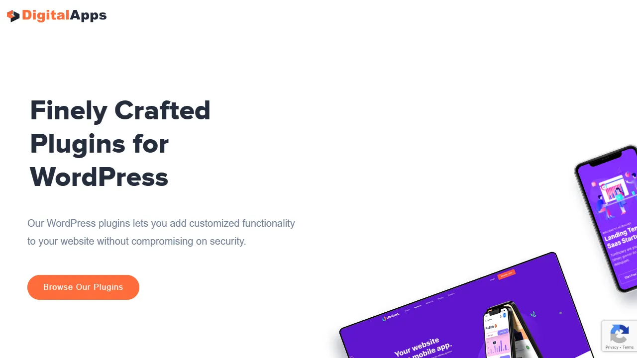 digitalapps.com - WordPress Plugins from Solo Developer screenshot