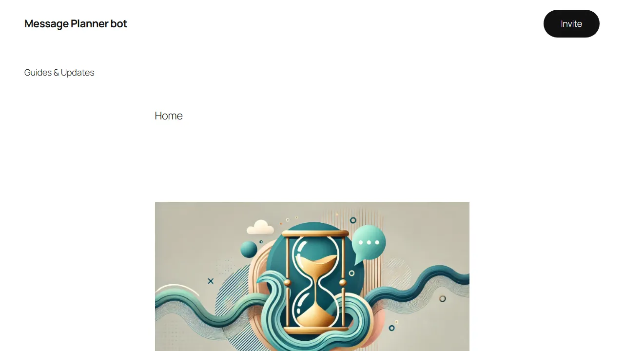 discordmessageplannerbot.com - Top Discord Bot List For Your Server screenshot