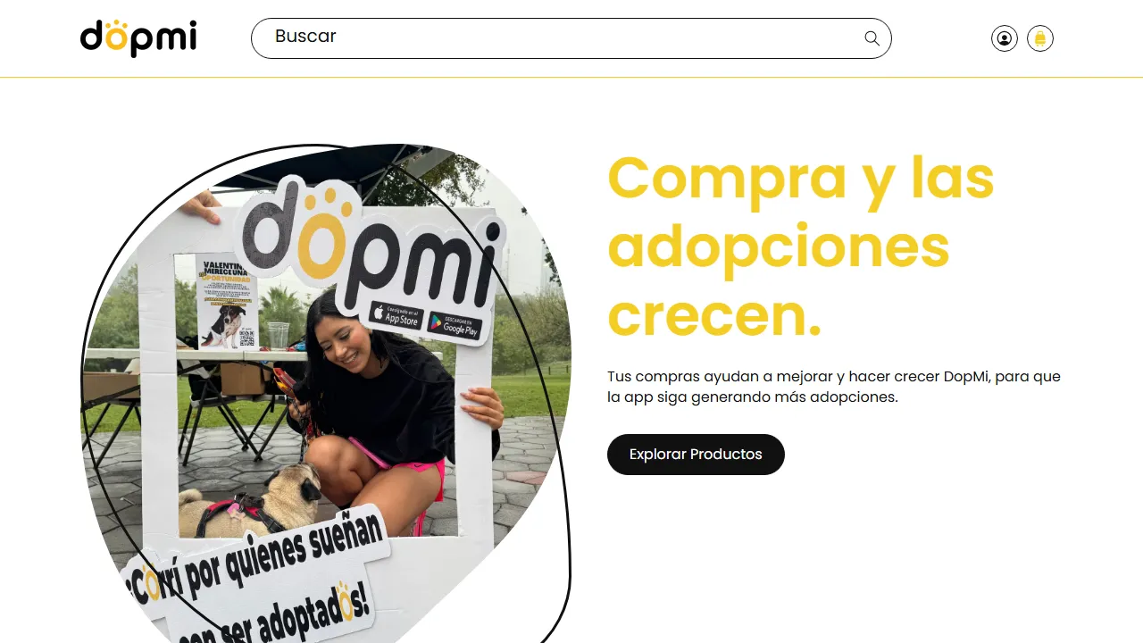 dopmi.app - Pet Adoption App to Find Dogs and Cats screenshot