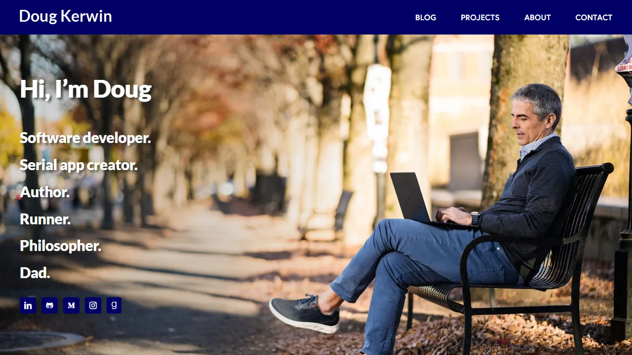 dougkerwin.com - Free Markdown Viewer for AI Development screenshot