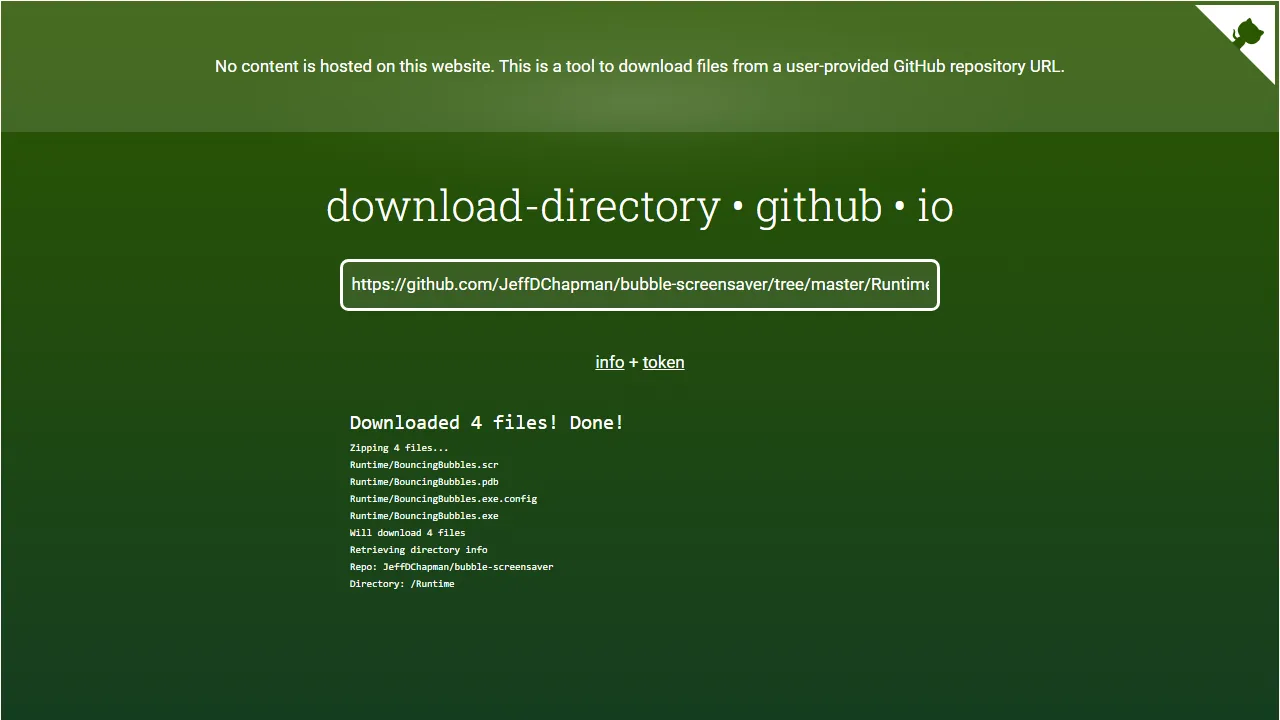 download-directory.github.io - Windows Screen Saver With Adjustable Bubbles screenshot