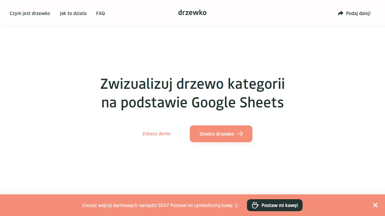 drzewko.io - SEO Tools and CSS Generator screenshot