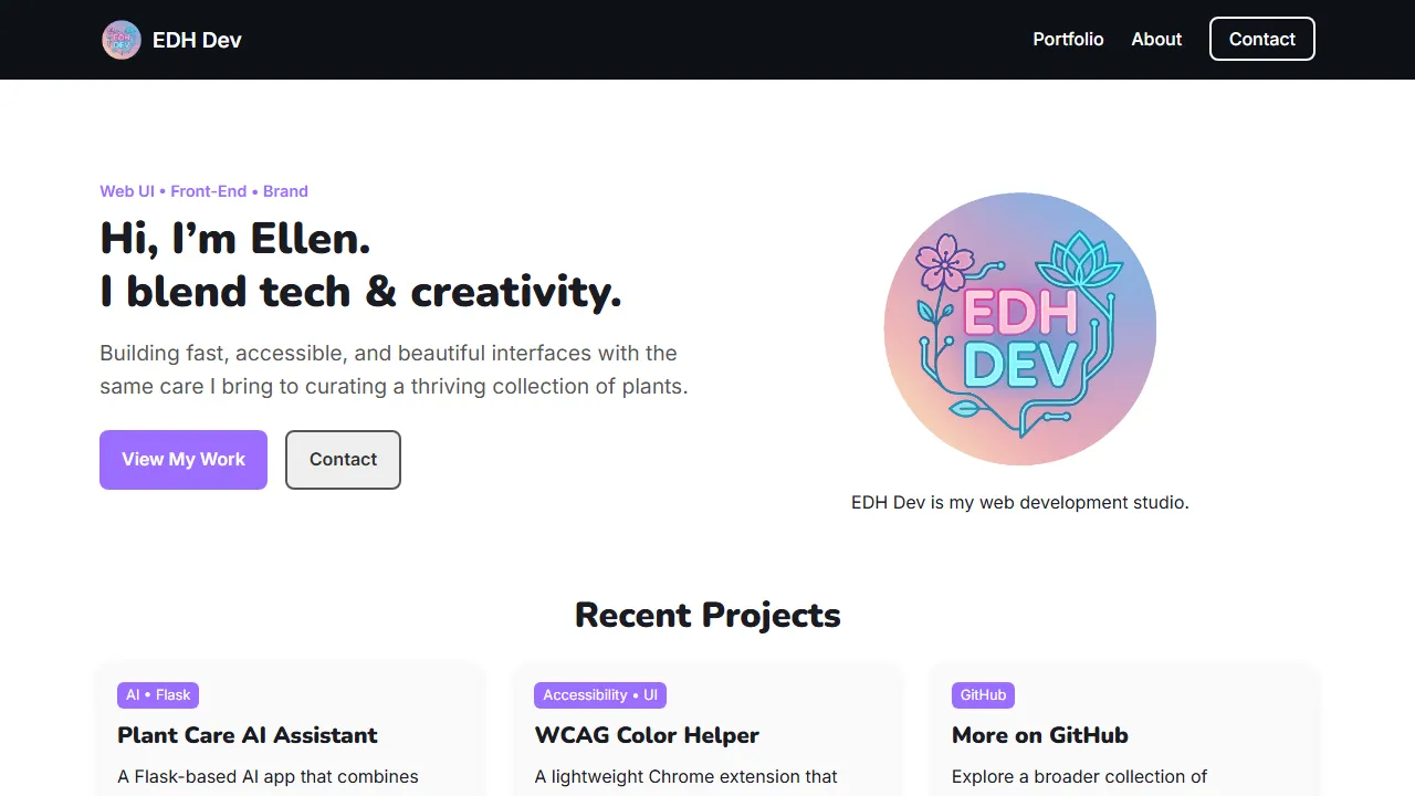 ehermance.com - Free Plant Care App with AI Tracking screenshot