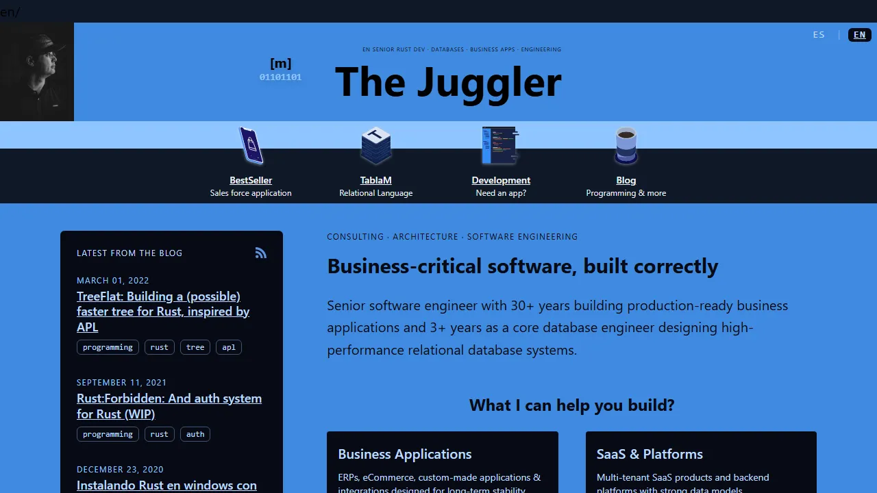 elmalabarista.com - Relational Programming Language for Data Apps screenshot