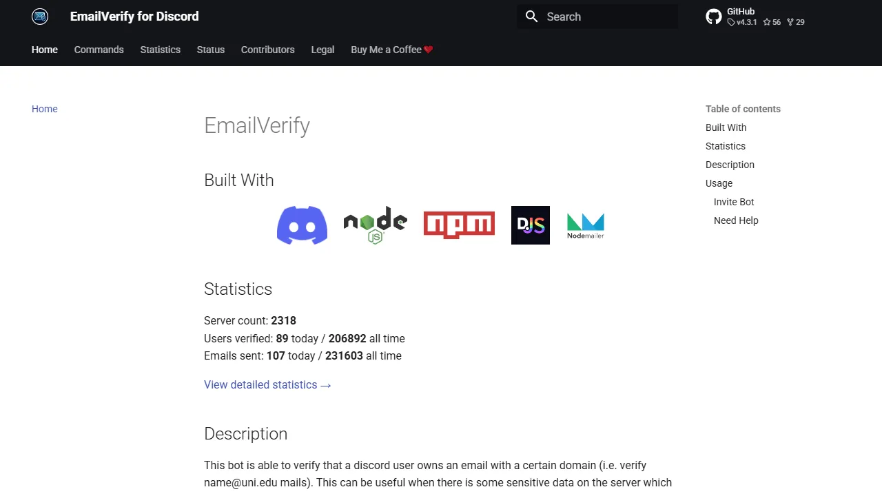 emailbot.larskaesberg.de - Email Automation Tool for Drip Campaigns screenshot