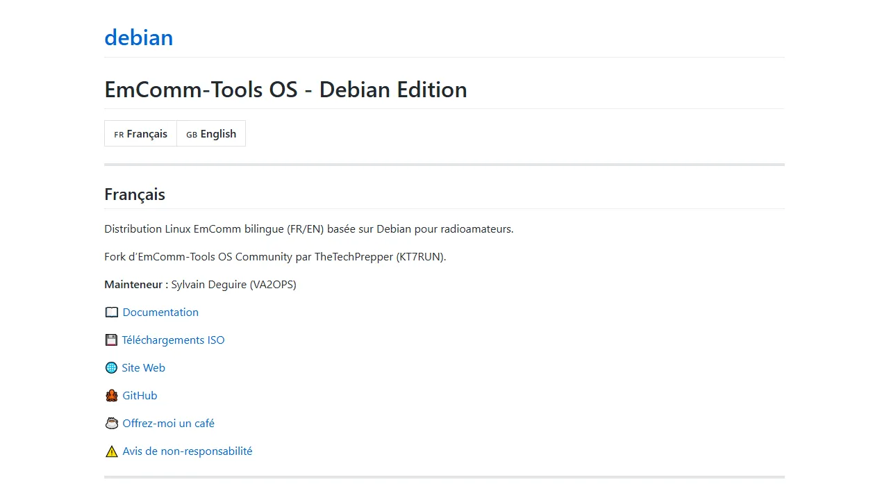 emcomm-tools.ca - Emergency Communication Tools for Radio Operators screenshot