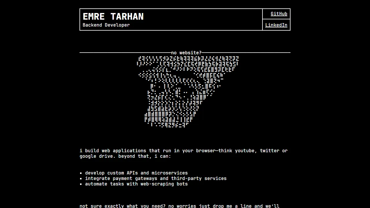 emretarhan.net - Free Mobile Applications For Turkish Society screenshot