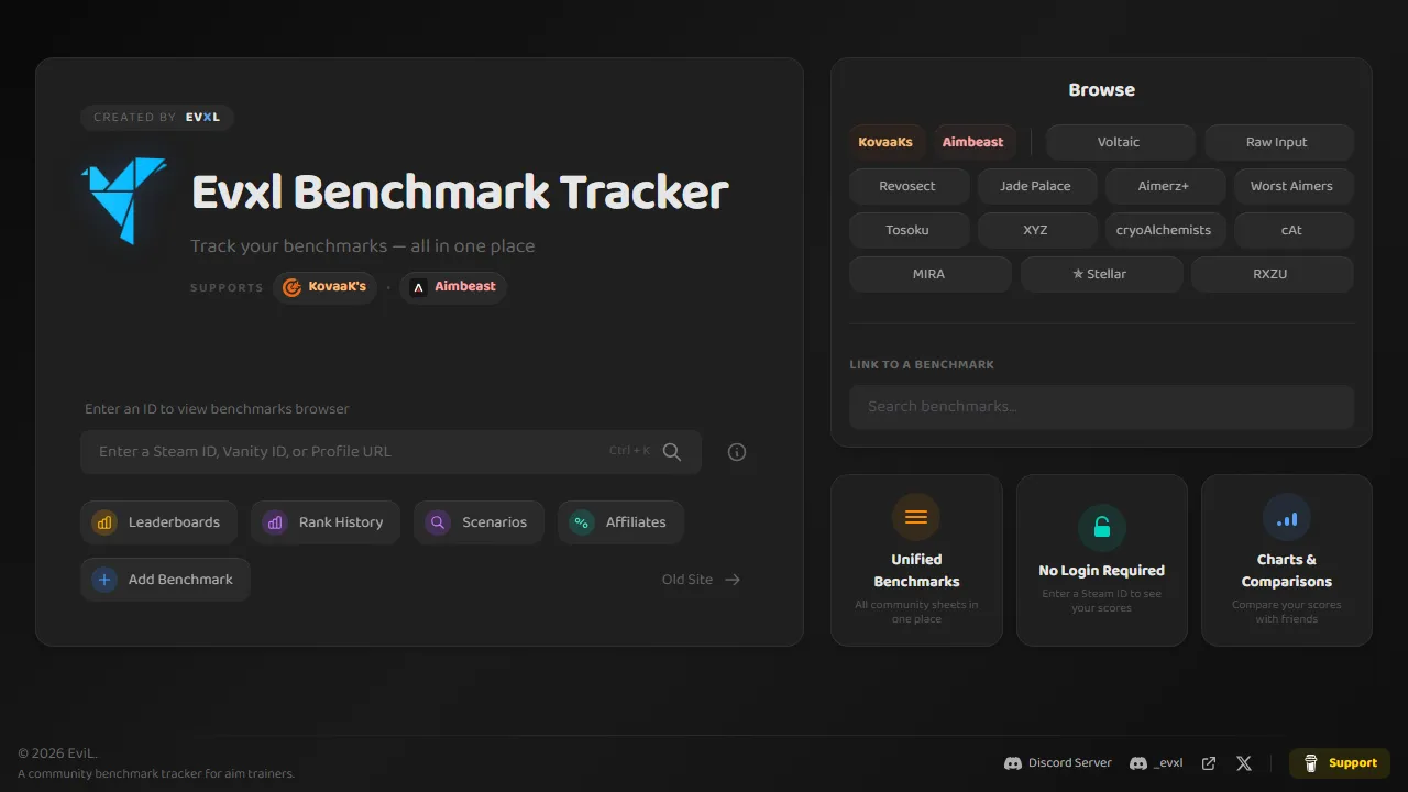 evxl.app - Free 3D Aim Trainer and Training screenshot