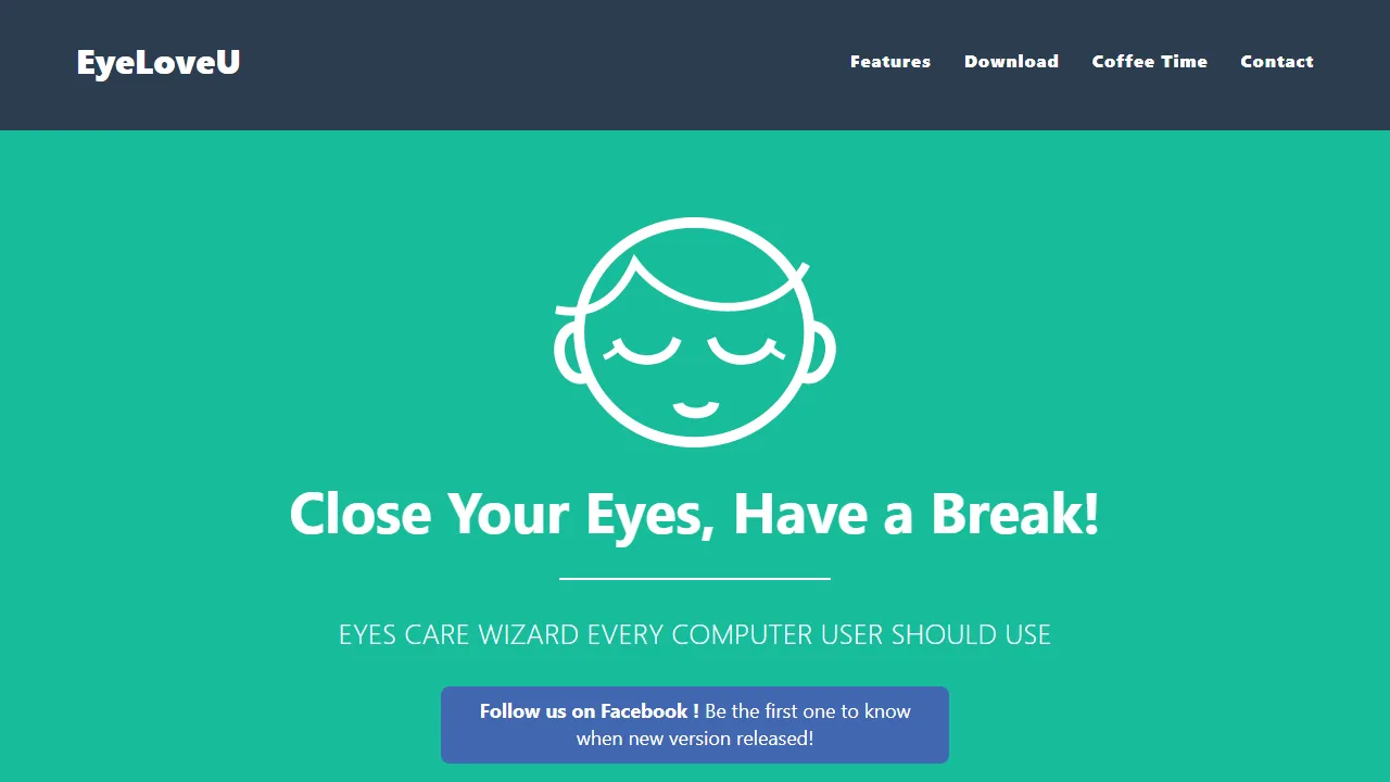 eyeloveucare.com - Free Eye Care Reminder Software Download screenshot