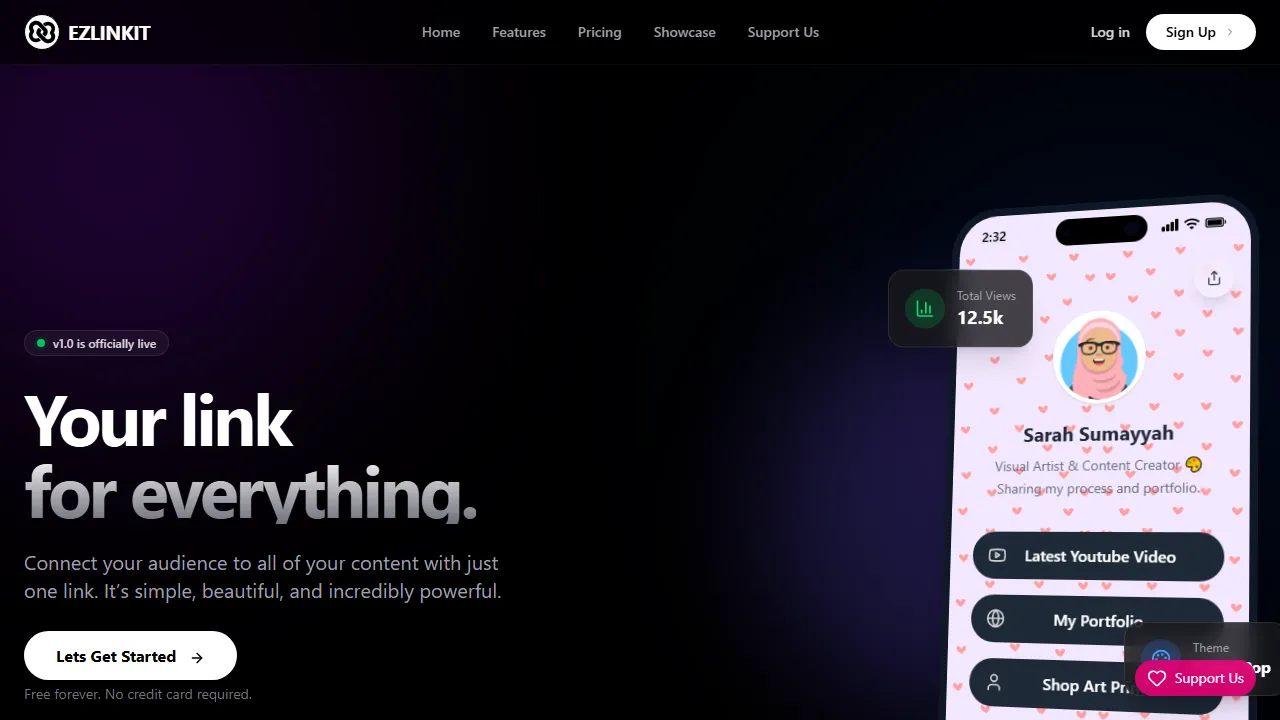 ezlinkit.web.app - Best Link In Bio Tools and Services screenshot