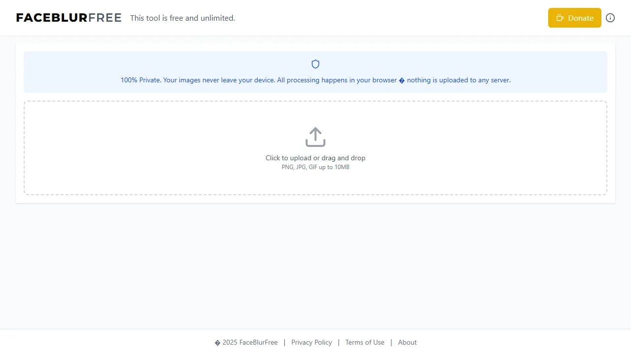 faceblurfree.com - Free Online Image Composite Editor Tool screenshot