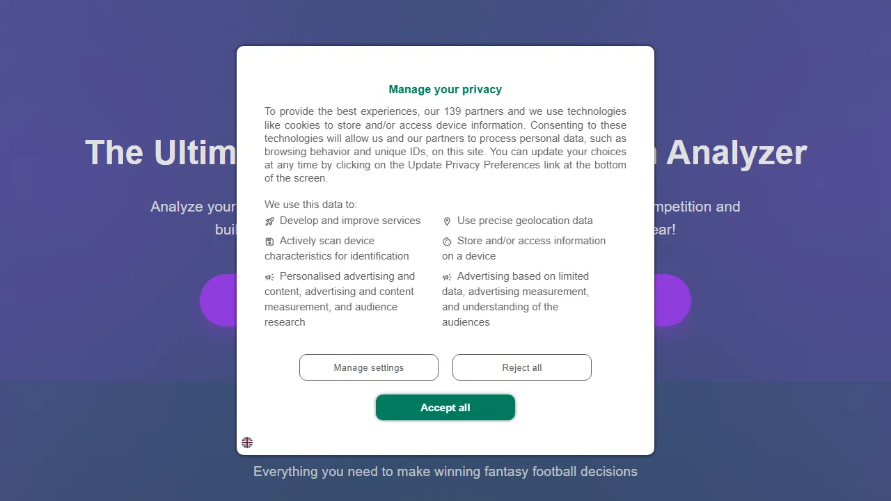 fantasyfootballranker.com - For Redraft and Dynasty Leagues screenshot
