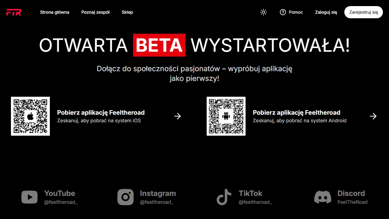 feeltheroad.pl - Automotive Industry Application For Your Brand screenshot