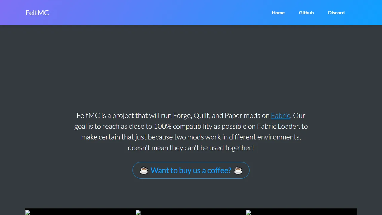 feltmc.net - Fabric Loader for Non-Fabric Mods screenshot