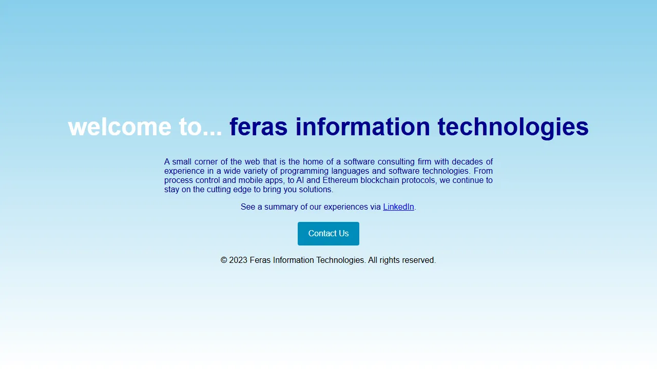 ferasinfotech.com - Educational Web Apps and Games for Learning screenshot