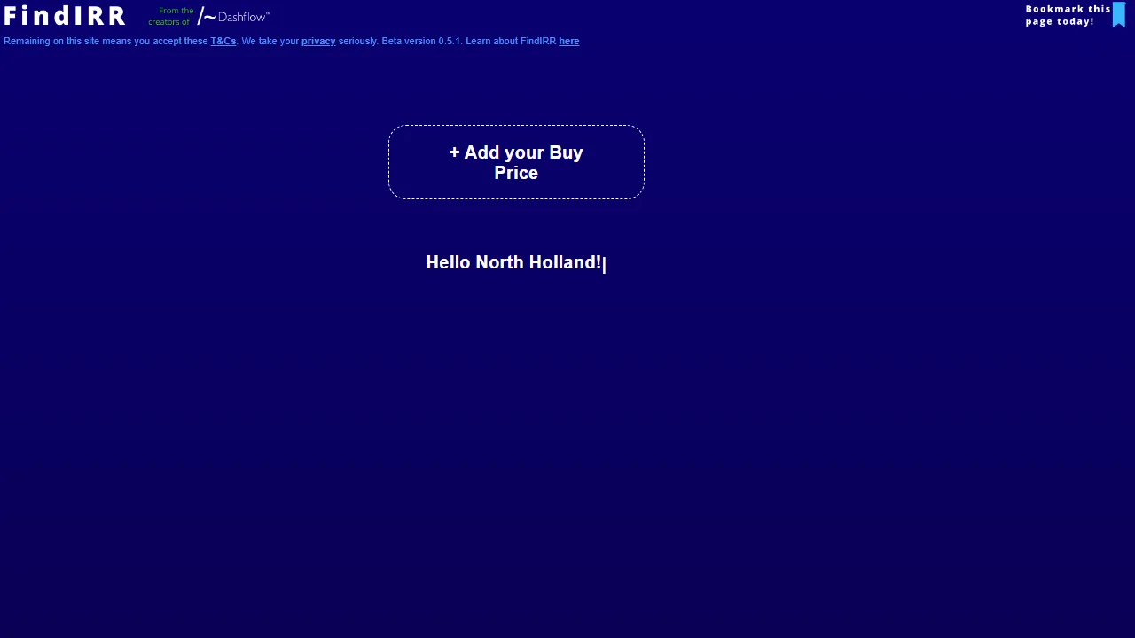 findirr.com - Comparative Market Analysis Real Estate Resource screenshot