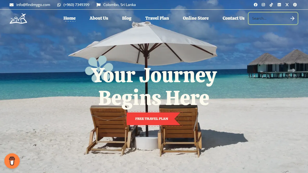 findmygo.com - Free AI Trip Planner and Custom Itineraries screenshot