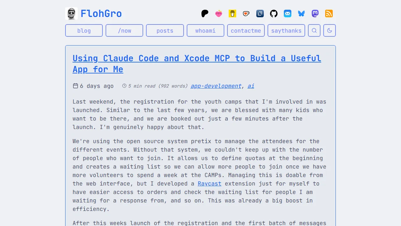 flohgro.com - Free Automation Workflow Tools and Actions screenshot