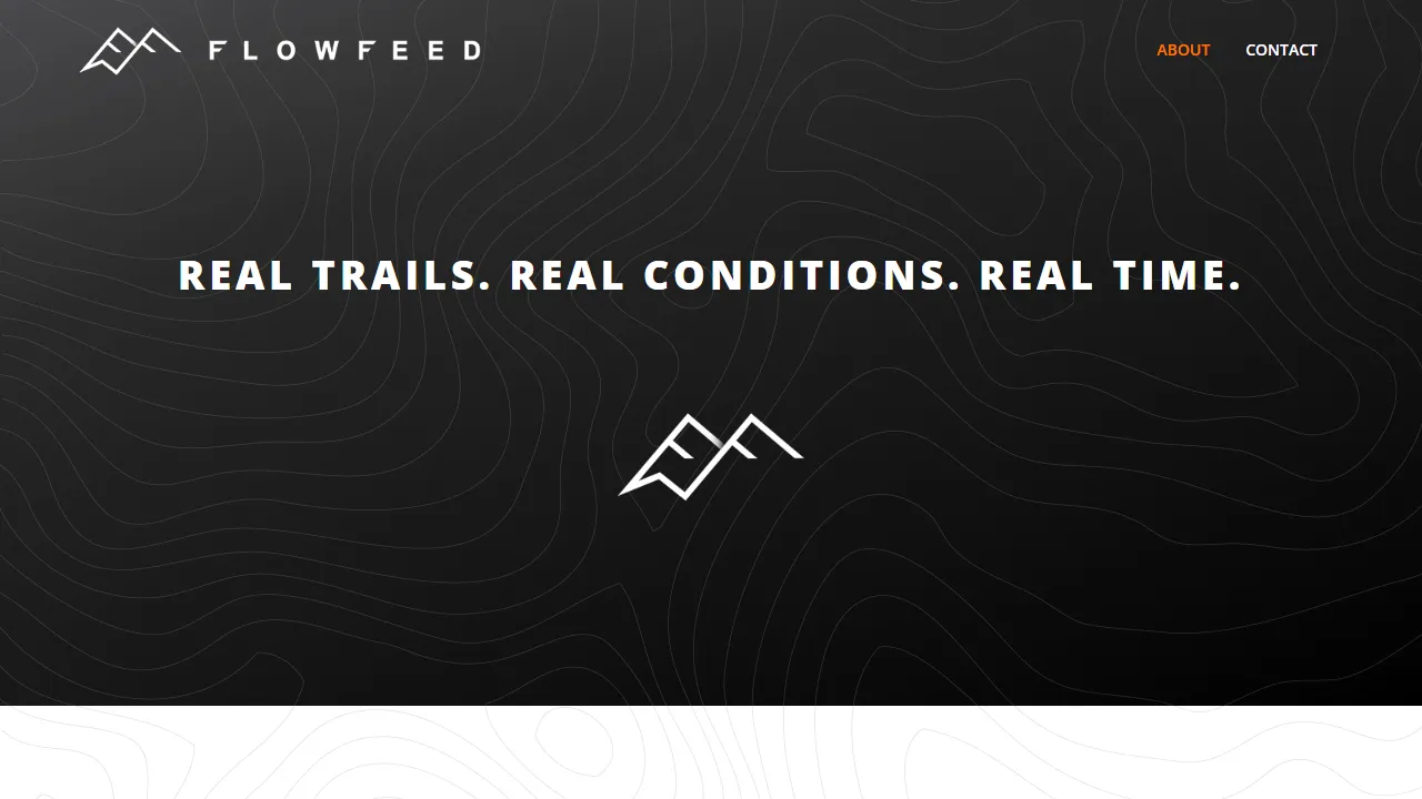 flowfeed.app - Real-Time Trail Weather Data Analytics screenshot