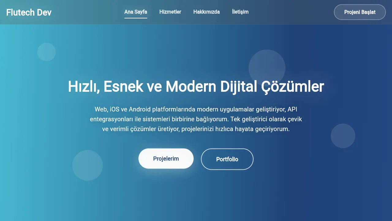 flutech.org - Free Mobile App Development Platform Online screenshot