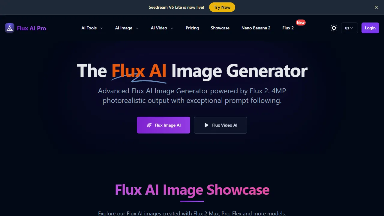 fluxai.pro - Chat GPT AI Online Image Generator Free screenshot