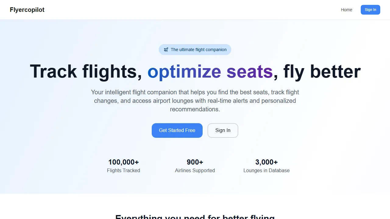 flyercopilot.com - Airline Delay and Flight Cancellation Compensation screenshot