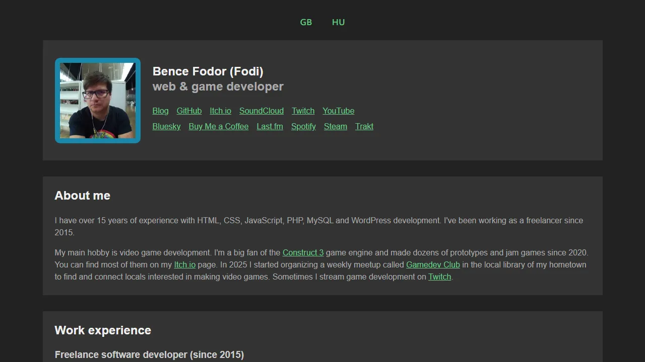 fodi.be - Game Making Software for Construct 3 screenshot