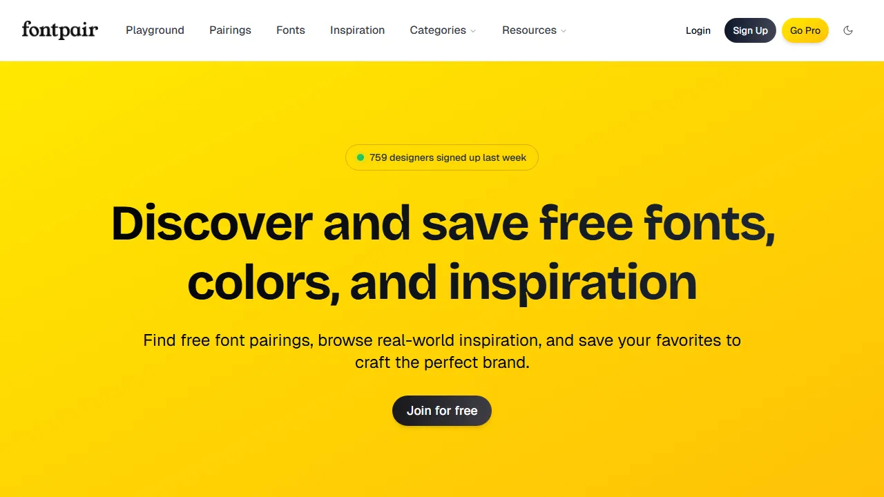 fontpair.co - Typography Resource for Digital Design screenshot