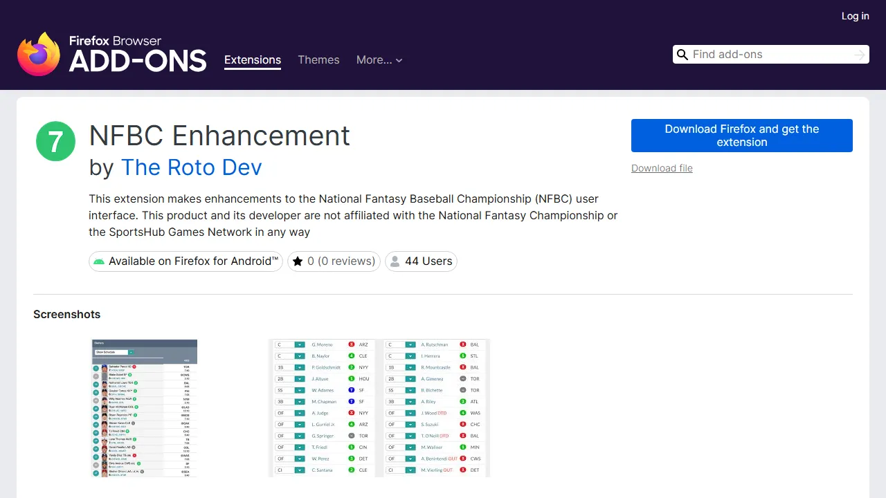 FORKBAT - Free NFL NBA Optimizer Software Tools screenshot