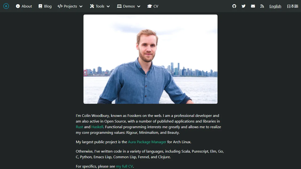 fosskers.ca - Arch Linux Package Manager for All Users screenshot