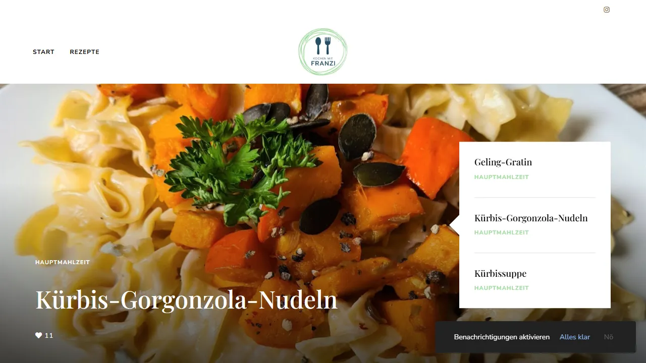 franzi.app - Recipe Management Software Tool screenshot