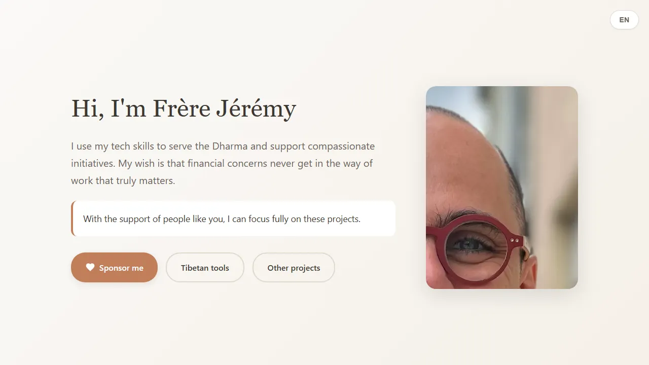 frerejeremy.me - Best Site Creator Free Web App Builder screenshot