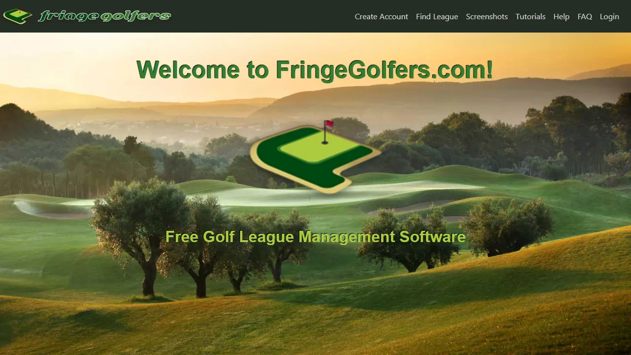 fringegolfers.com - Golf League Management Software For Your League screenshot