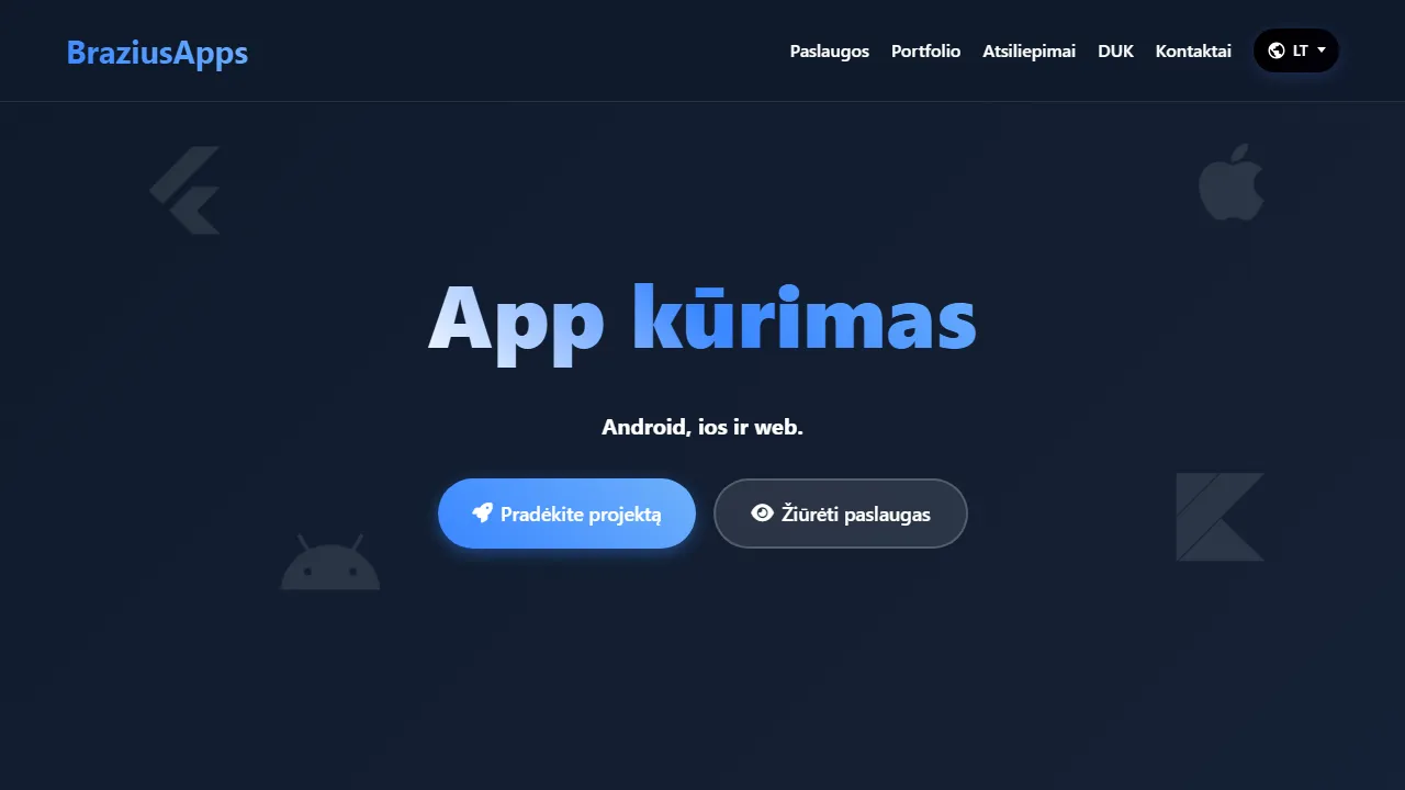 froz3nice.github.io - Mobile App Development and Contributions screenshot