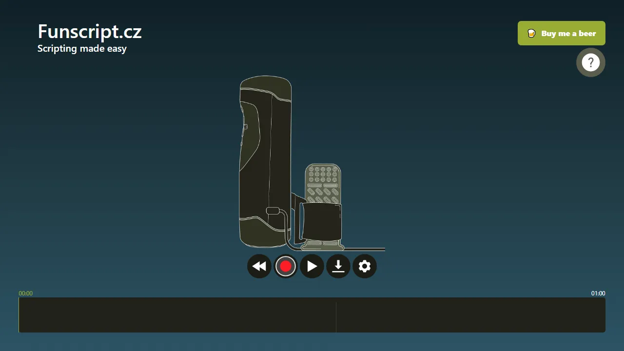 funscript.cz - Free Script Writing Software Online Tool screenshot