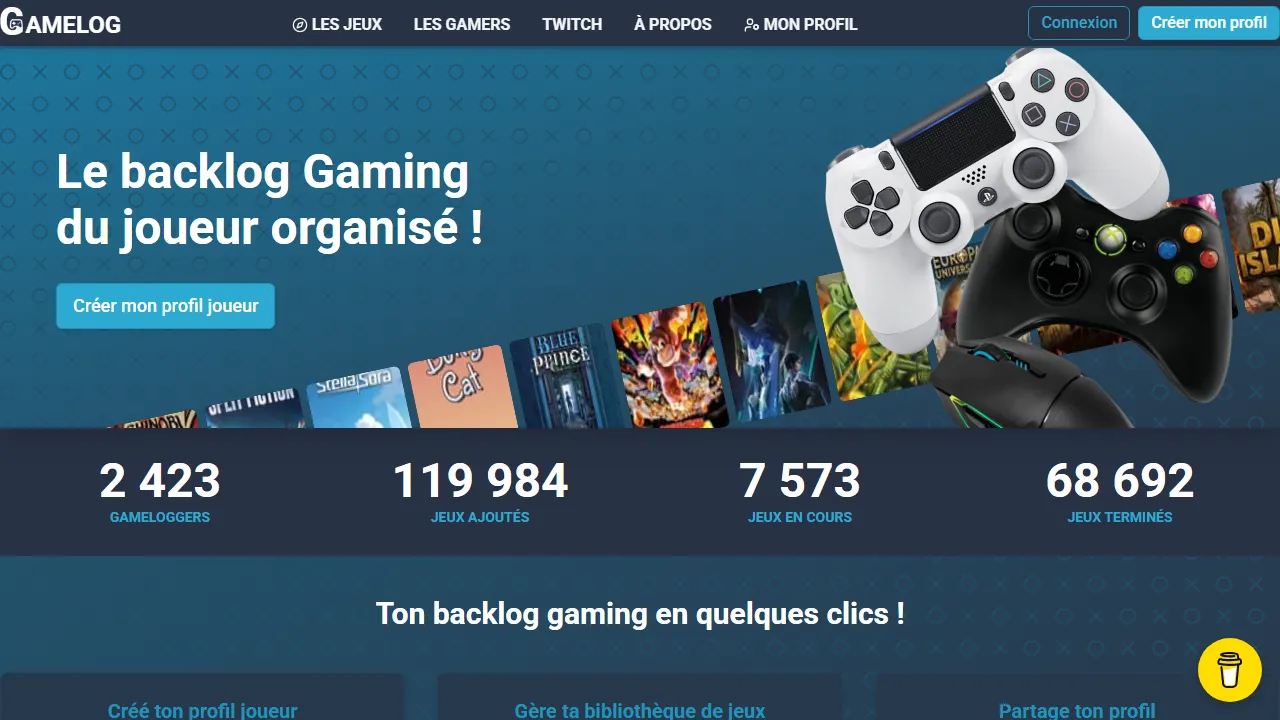 gamelog.me - Free Video Game Collection Tracker Online screenshot