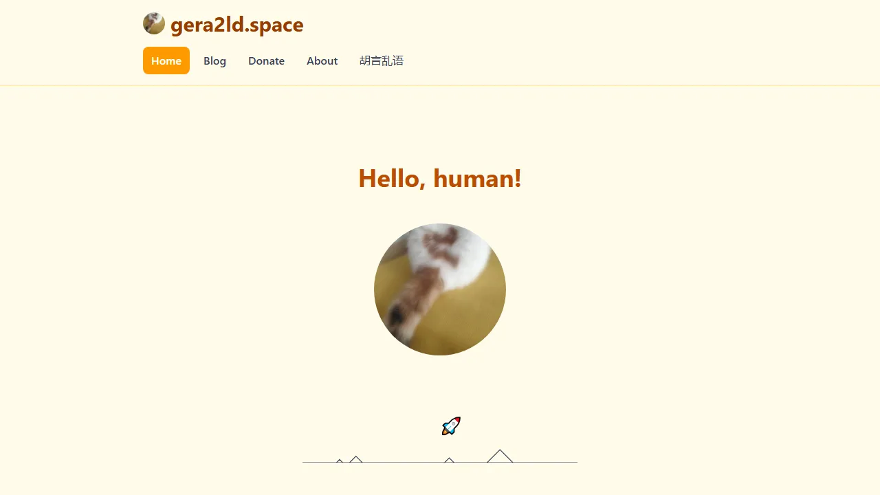 gera2ld.space - Chrome Extensions Store Web Apps Catalog screenshot