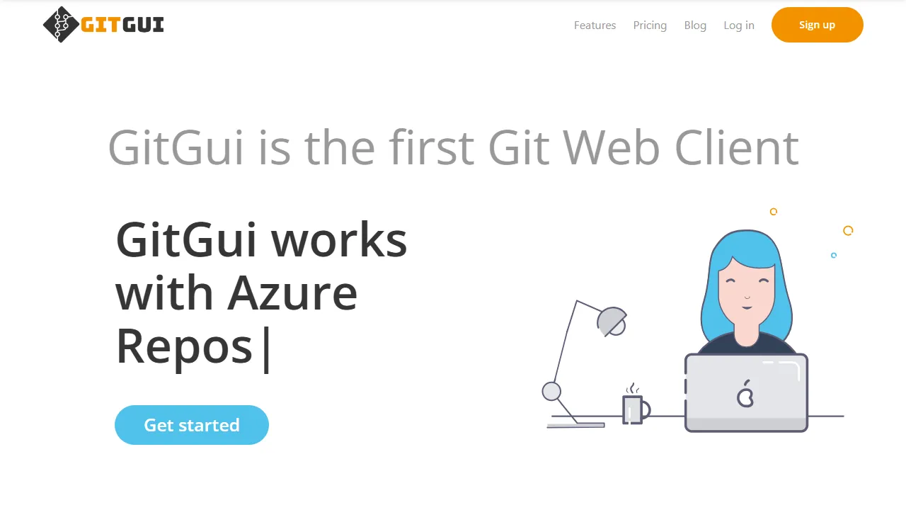 gitgui.dev - Github Desktop Alternative. Git Client Tool screenshot