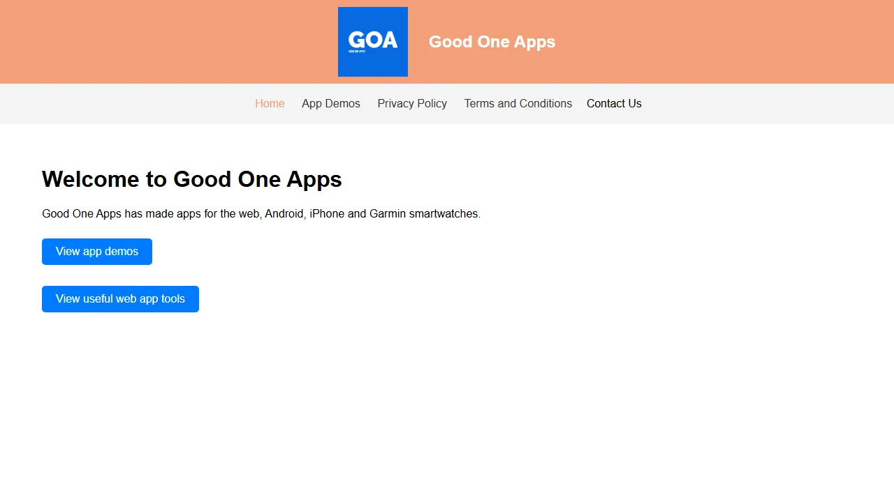 goodoneapps.com - Mobile Apps on Play Store Download screenshot